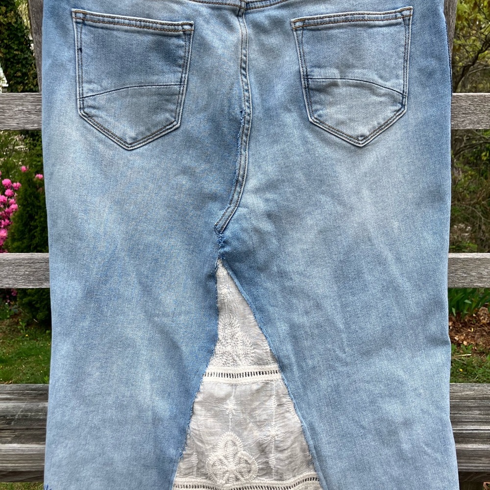 Upcycled Jean skirt